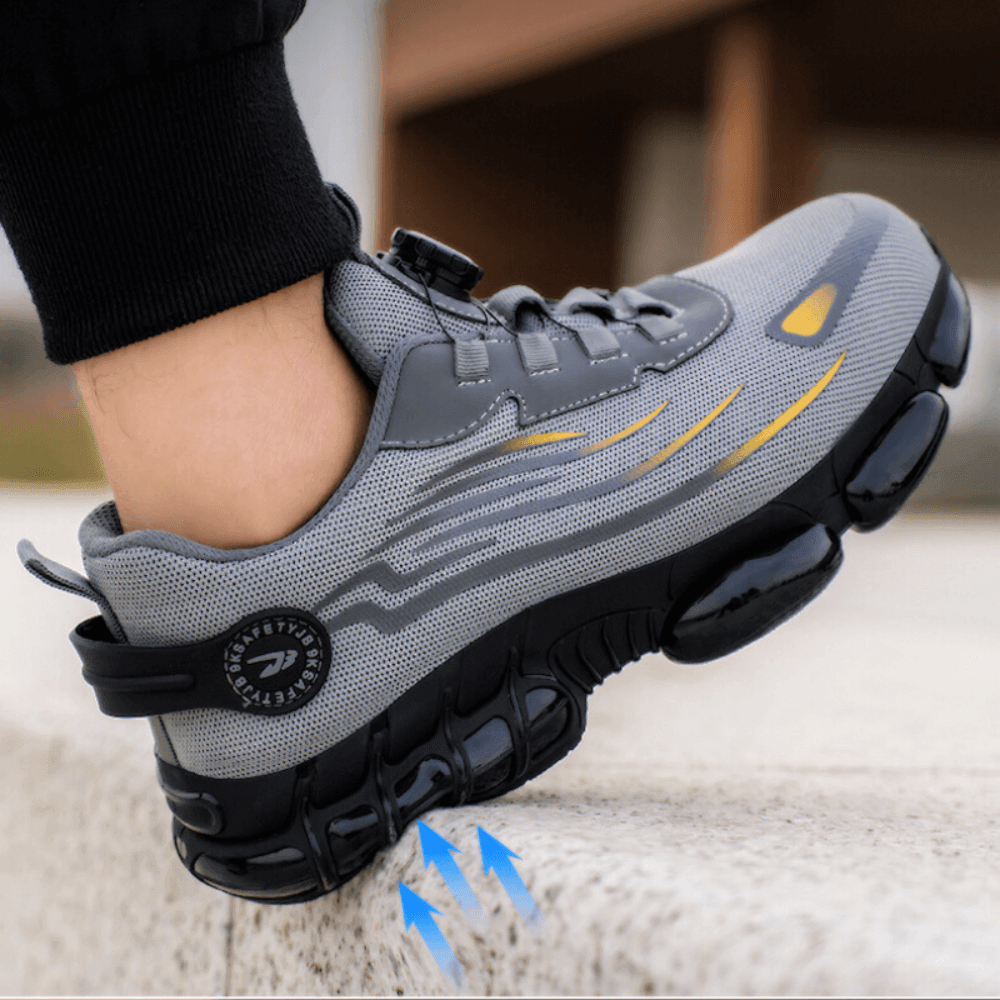 Zapatos de Trabajo para Hombre con Soporte de Arco y Suela Antideslizante