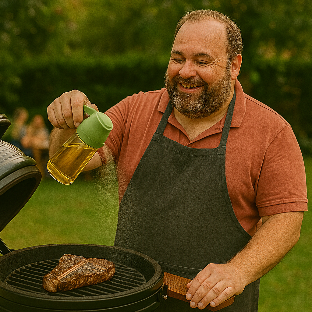 BBQ mist - spray de aceite 2 en 1