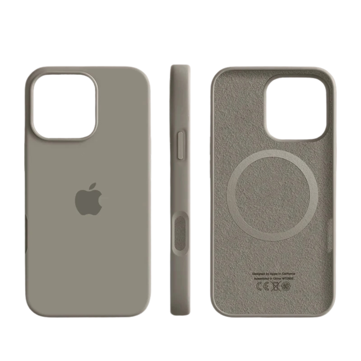 Funda de silicona para iPhone con MagSafe – Resistente a los impactos – Forro suave – Calidad premium