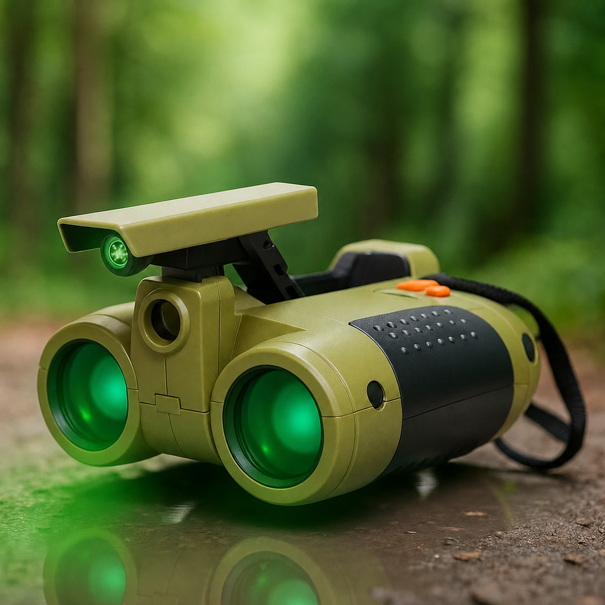 Binoculares de Visión Nocturna para Niños 4x30 Resistentes al Agua