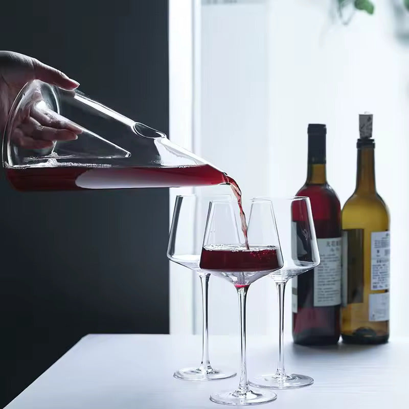 PirámideCristal | Decantador de Vino Transparente