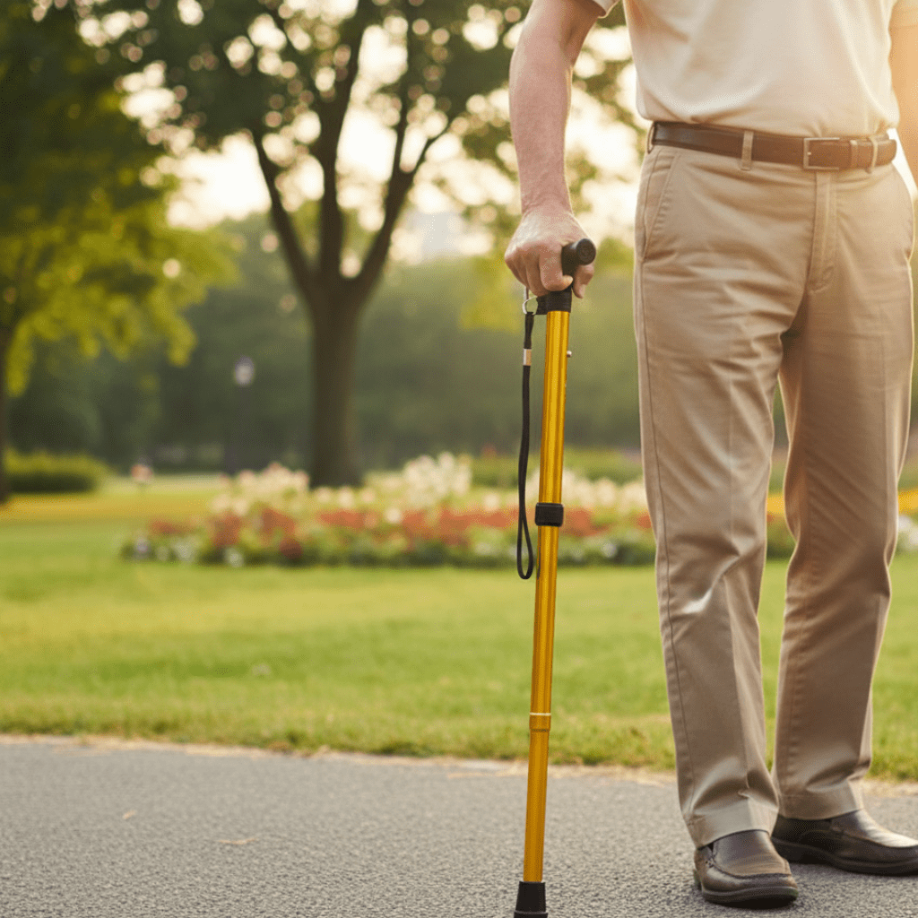 COMFORTCANE – Bastón de aluminio ligero para personas mayores
