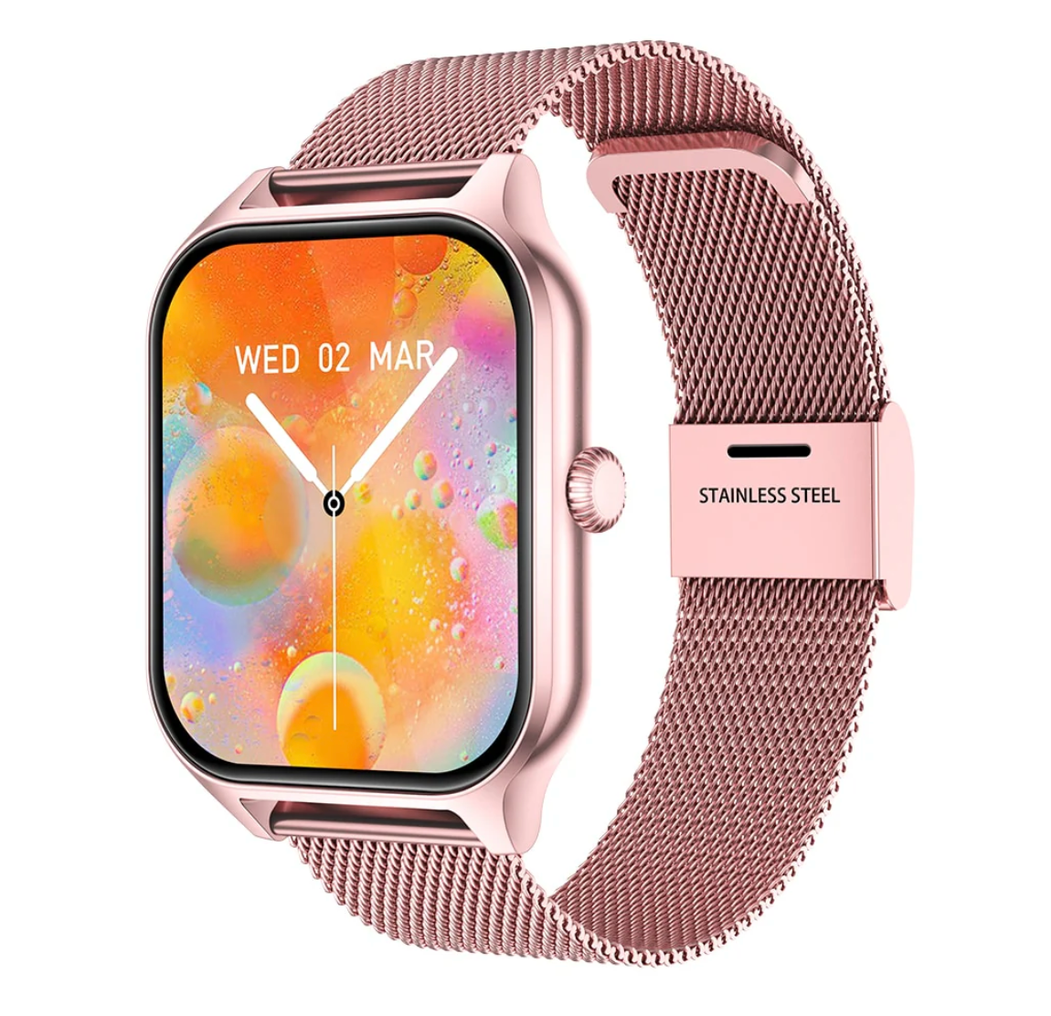 Reloj inteligente elegante con seguimiento de salud y actividad para mujeres - Aivee