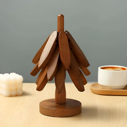 Trivetes de Madera Plegables | Set de 3 Piezas