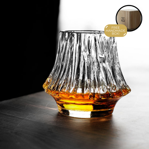 Fuji - Vaso de Whisky Japonés Hecho a Mano