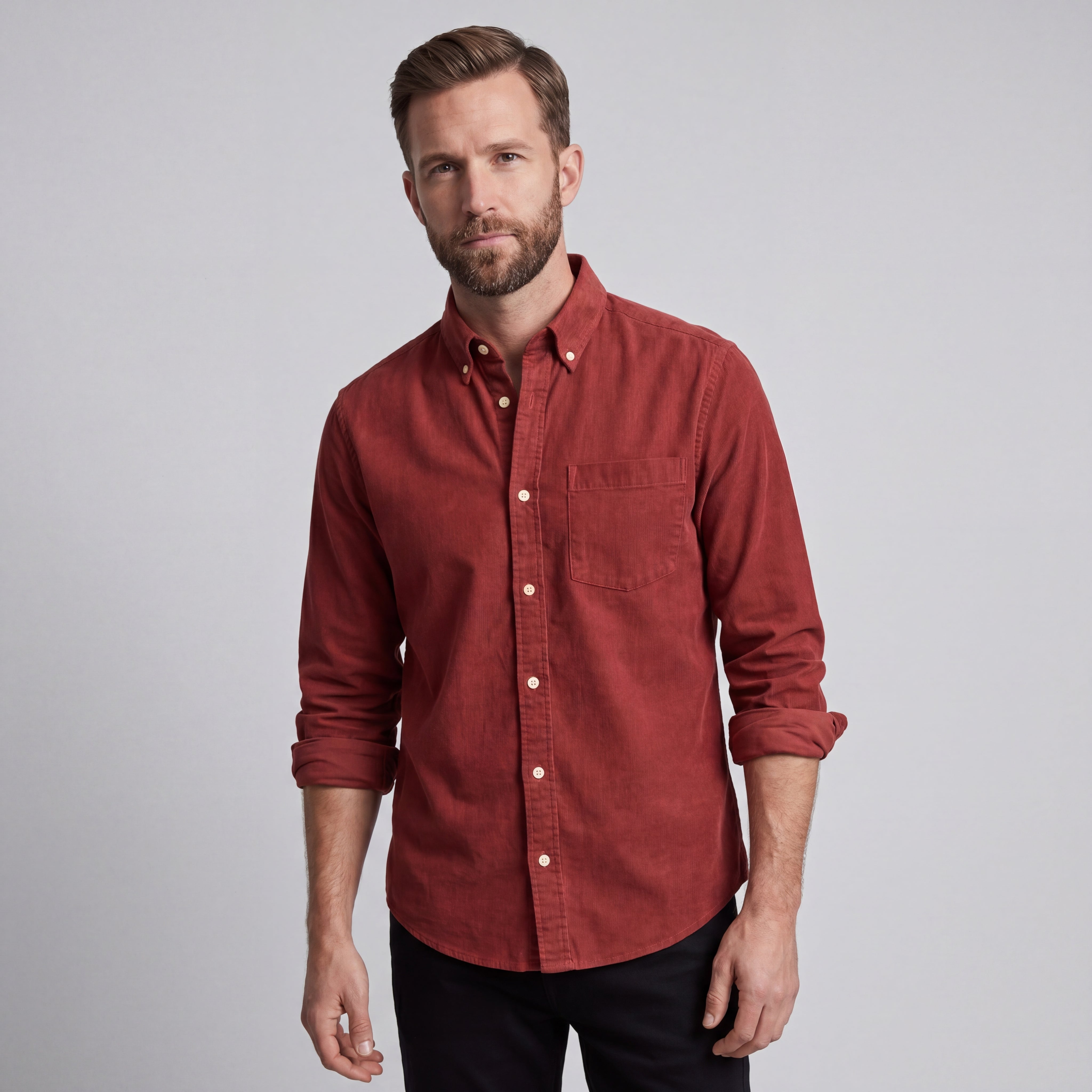 KIKO | CAMISA CASUAL-CHIC - Rojo Cobre