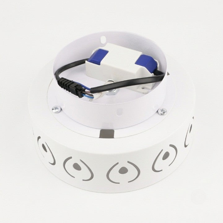 Plafón LED de Techo de 15 cm con Efecto de Luz Radial, 3 W, para Pasillos