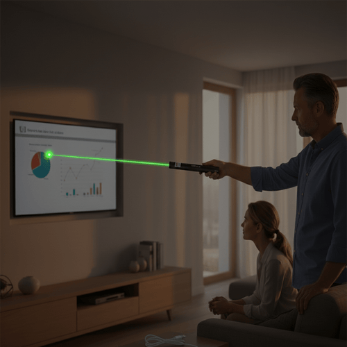 StarBeam – Potente puntero láser con enfoque ajustable