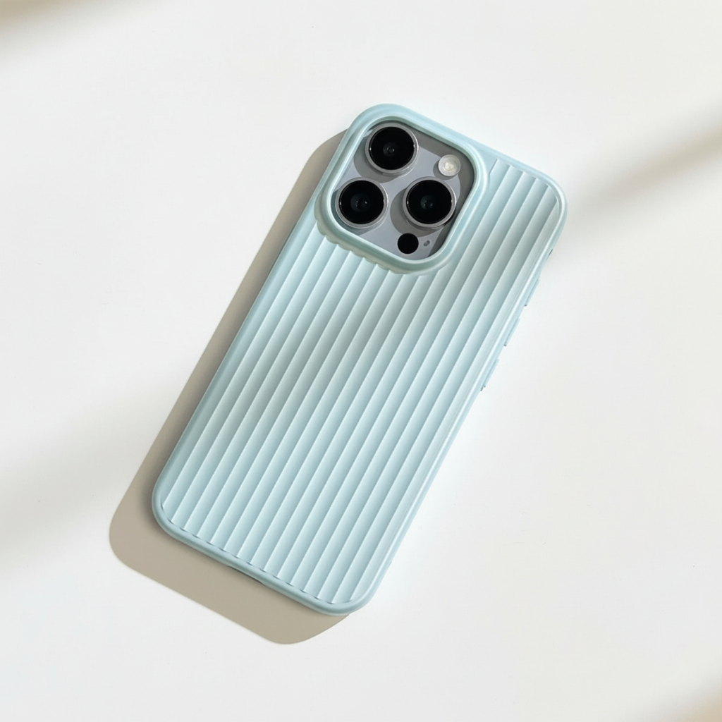 Fundas de teléfono con acabado metálico, estructura robusta
