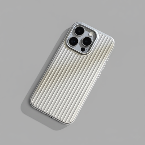 Fundas de teléfono con acabado metálico, estructura robusta
