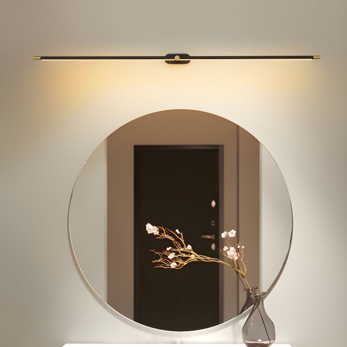 Lámpara de Pared Lineal Moderna Diseño Minimalista Delgado