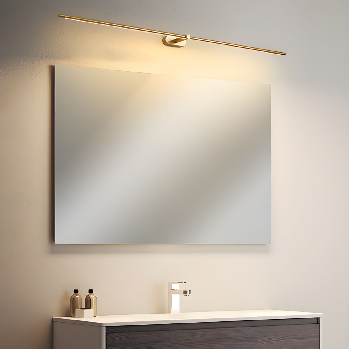 Lámpara de Pared Lineal Moderna Diseño Minimalista Delgado