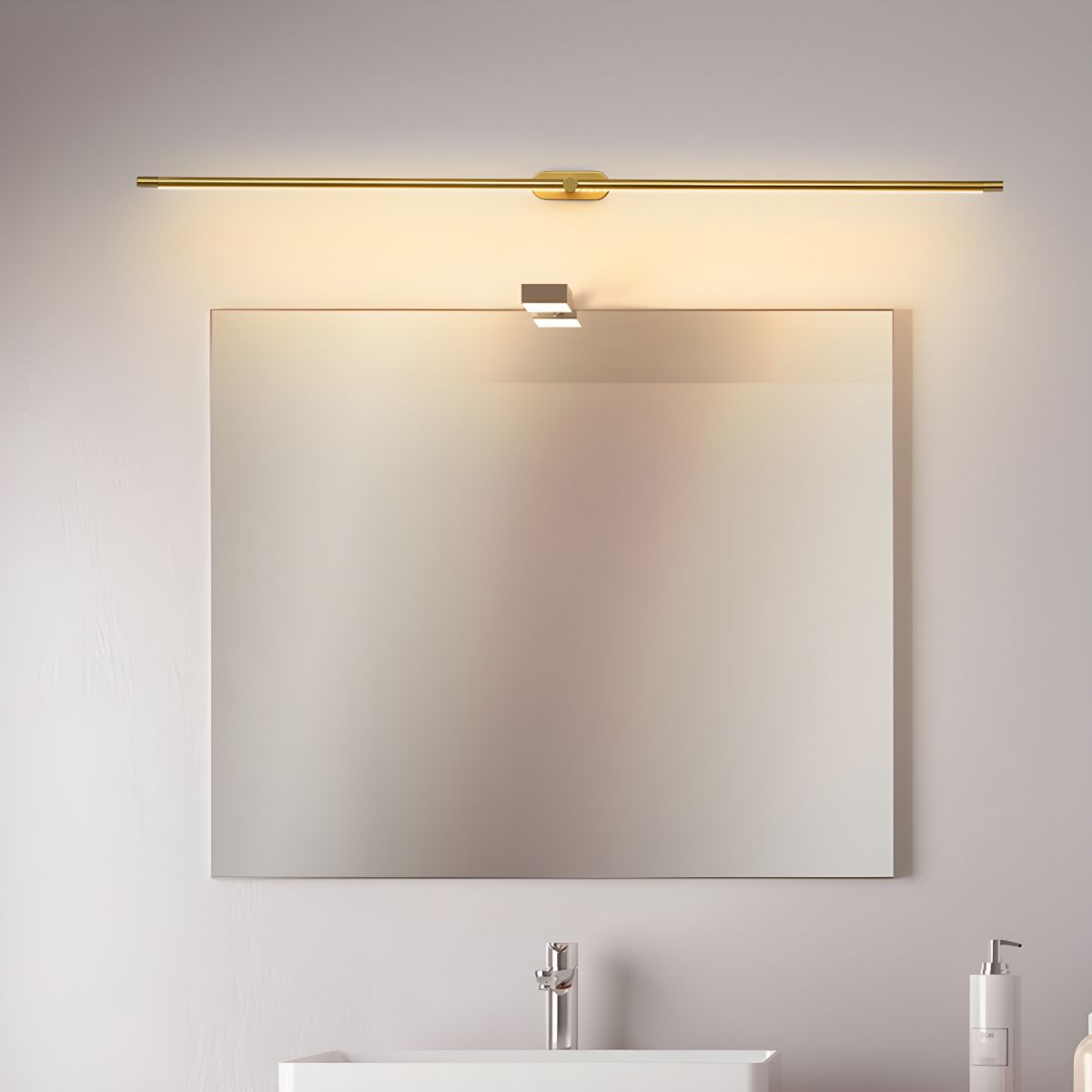 Lámpara de Pared Lineal Moderna Diseño Minimalista Delgado