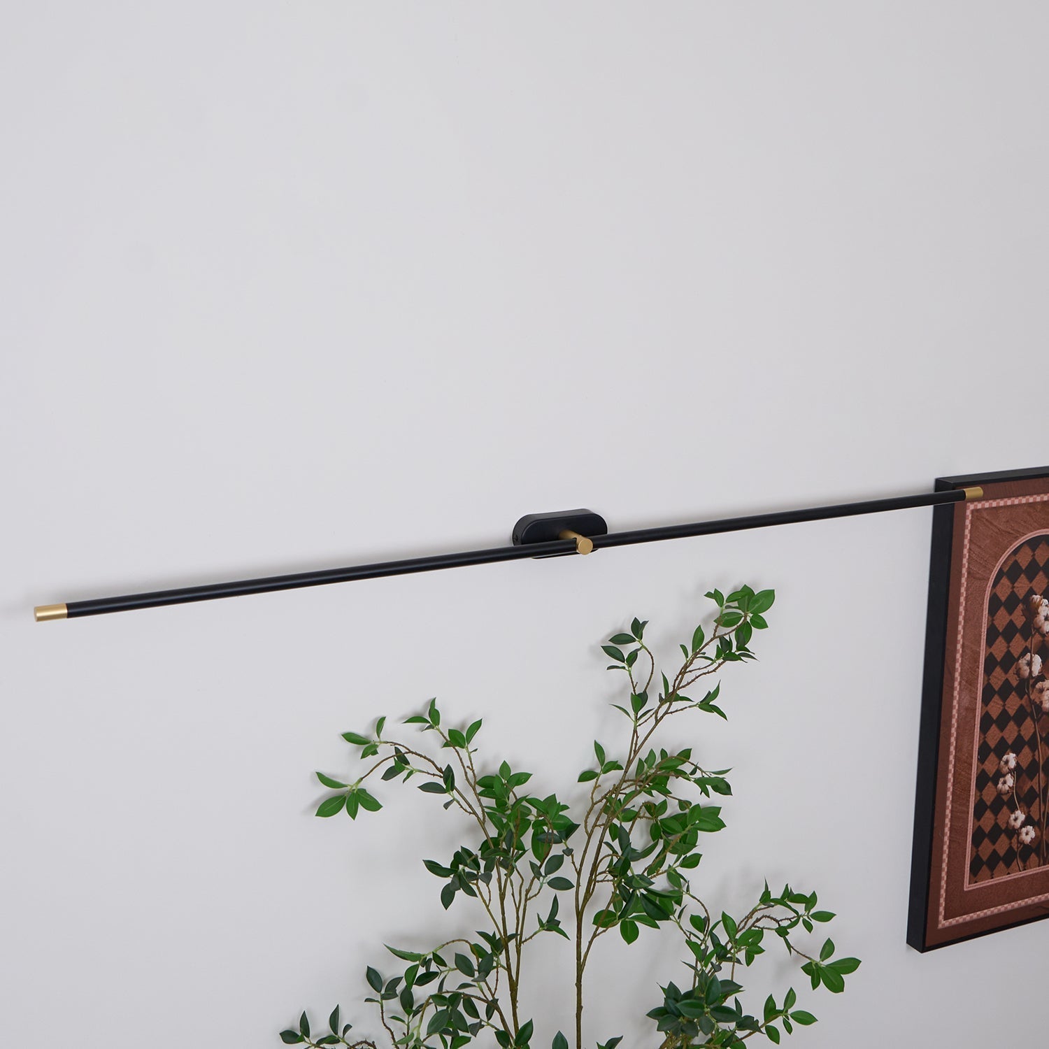 Lámpara de Pared Lineal Moderna Diseño Minimalista Delgado