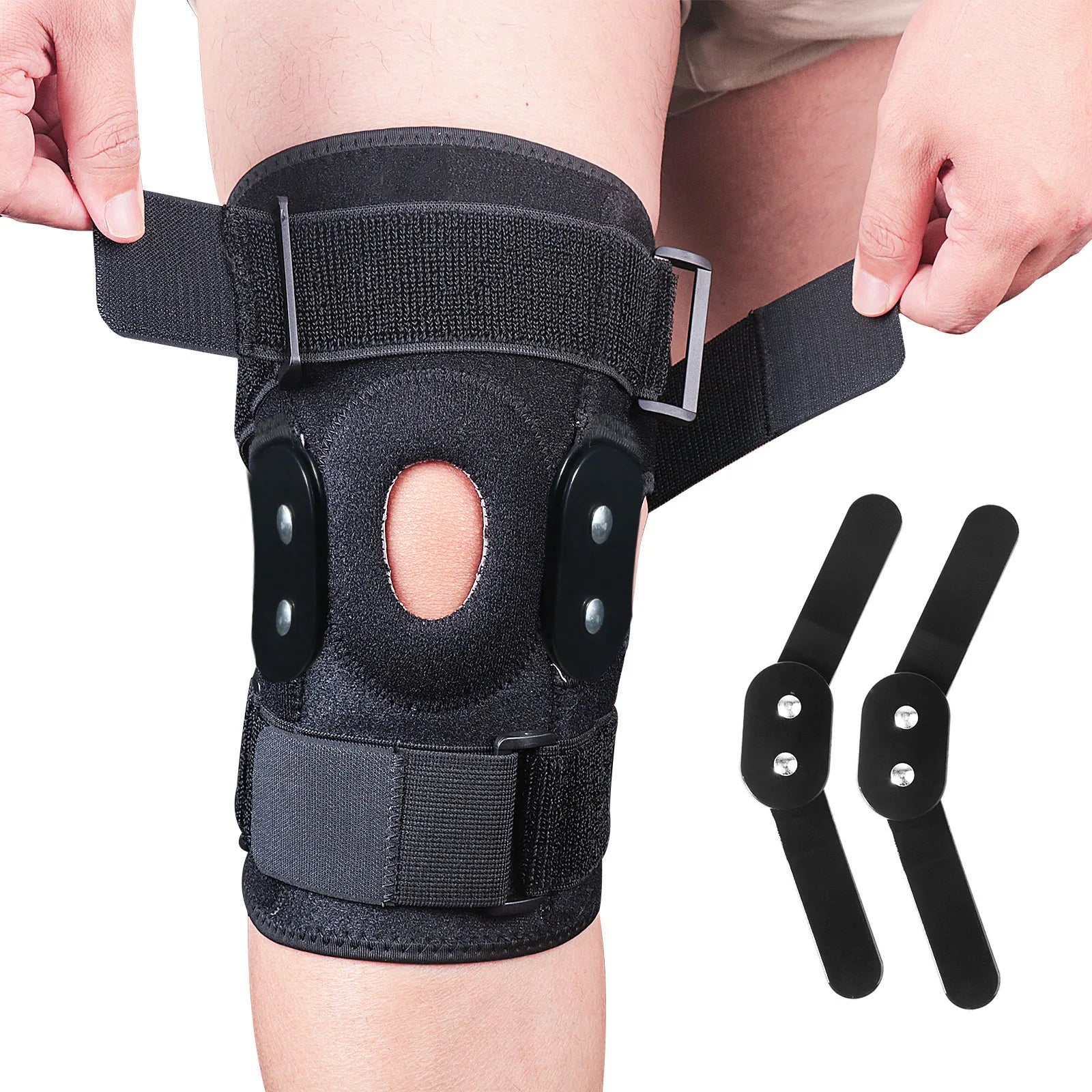 Férula para la Rodilla - Ajustable y con Bisagra - Soporte Óptimo