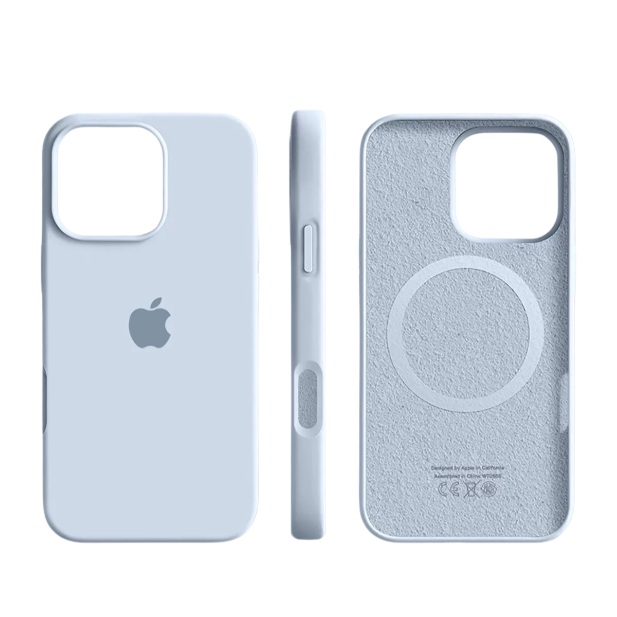Funda de silicona para iPhone con MagSafe – Resistente a los impactos – Forro suave – Calidad premium
