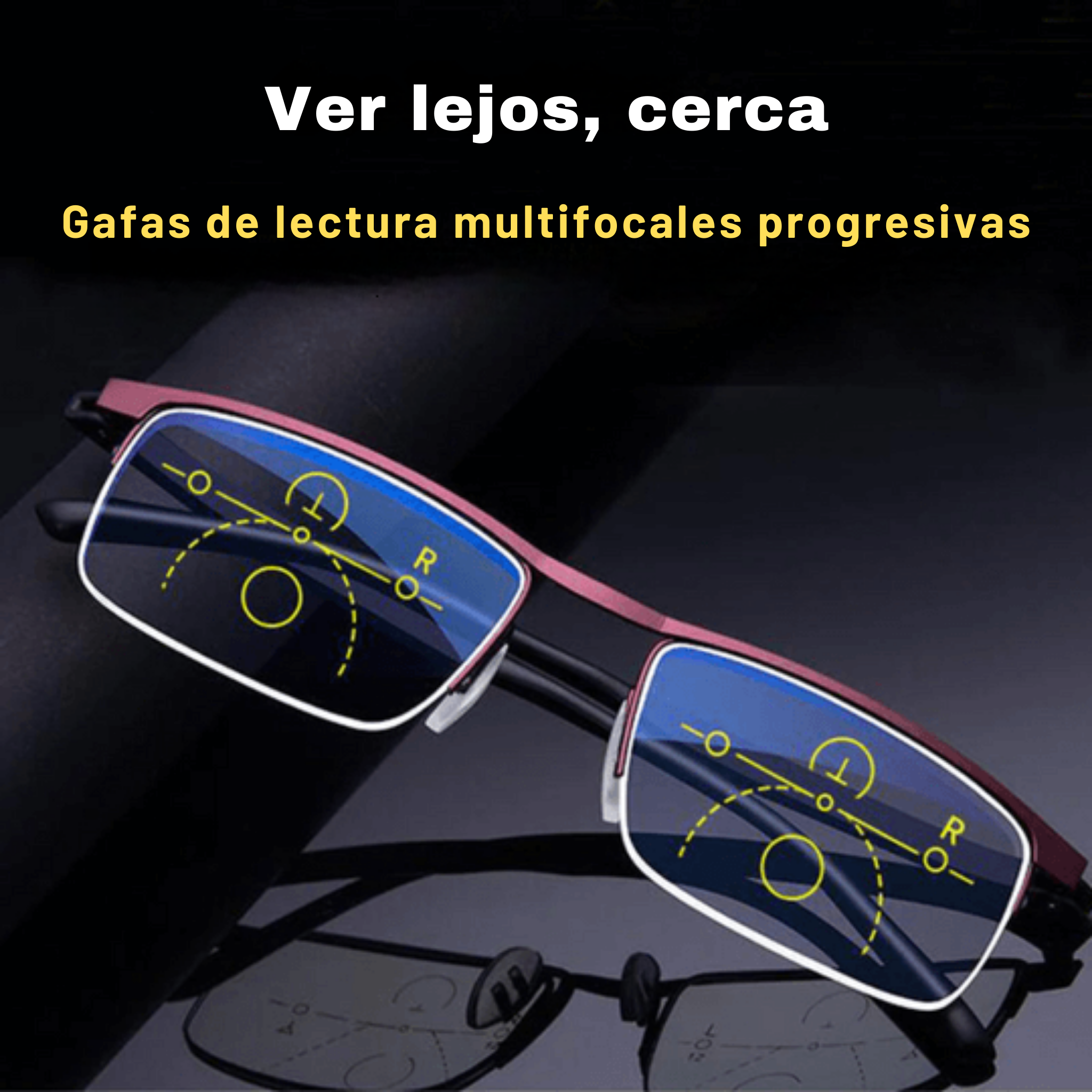 Gafas Progresivas Inteligentes con Lentes Fotocromáticas