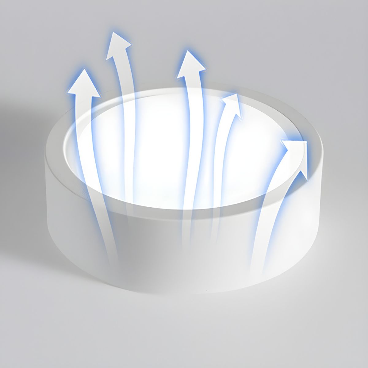 Ronde opbouw-ledplafondlamp van 9 tot 21 W voor binnen