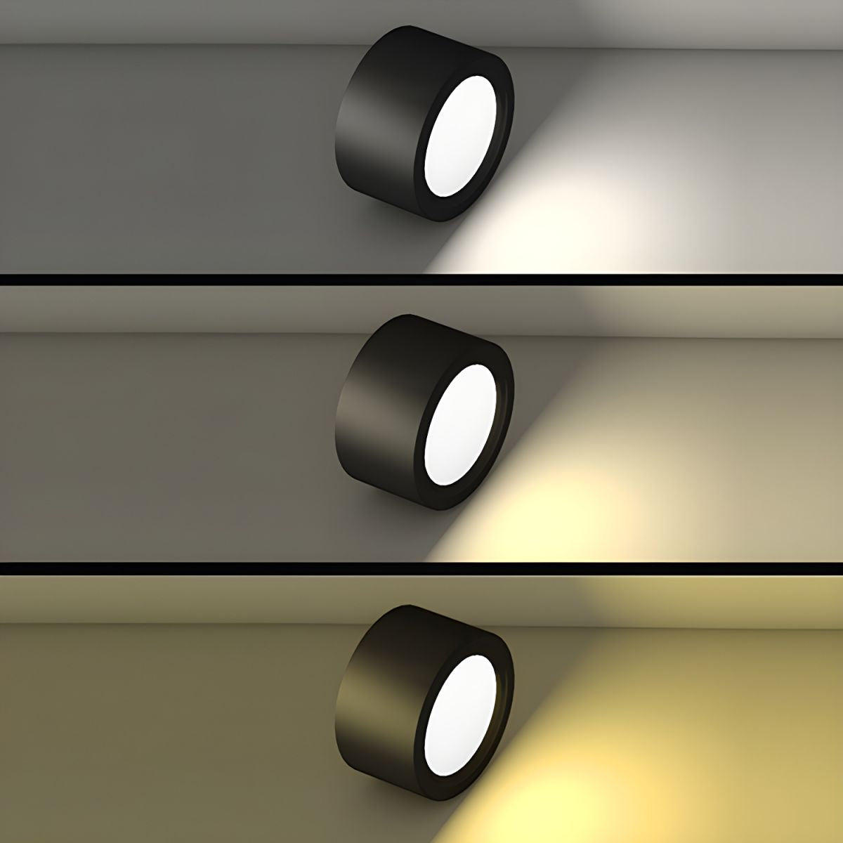 Ronde opbouw-ledplafondlamp van 9 tot 21 W voor binnen