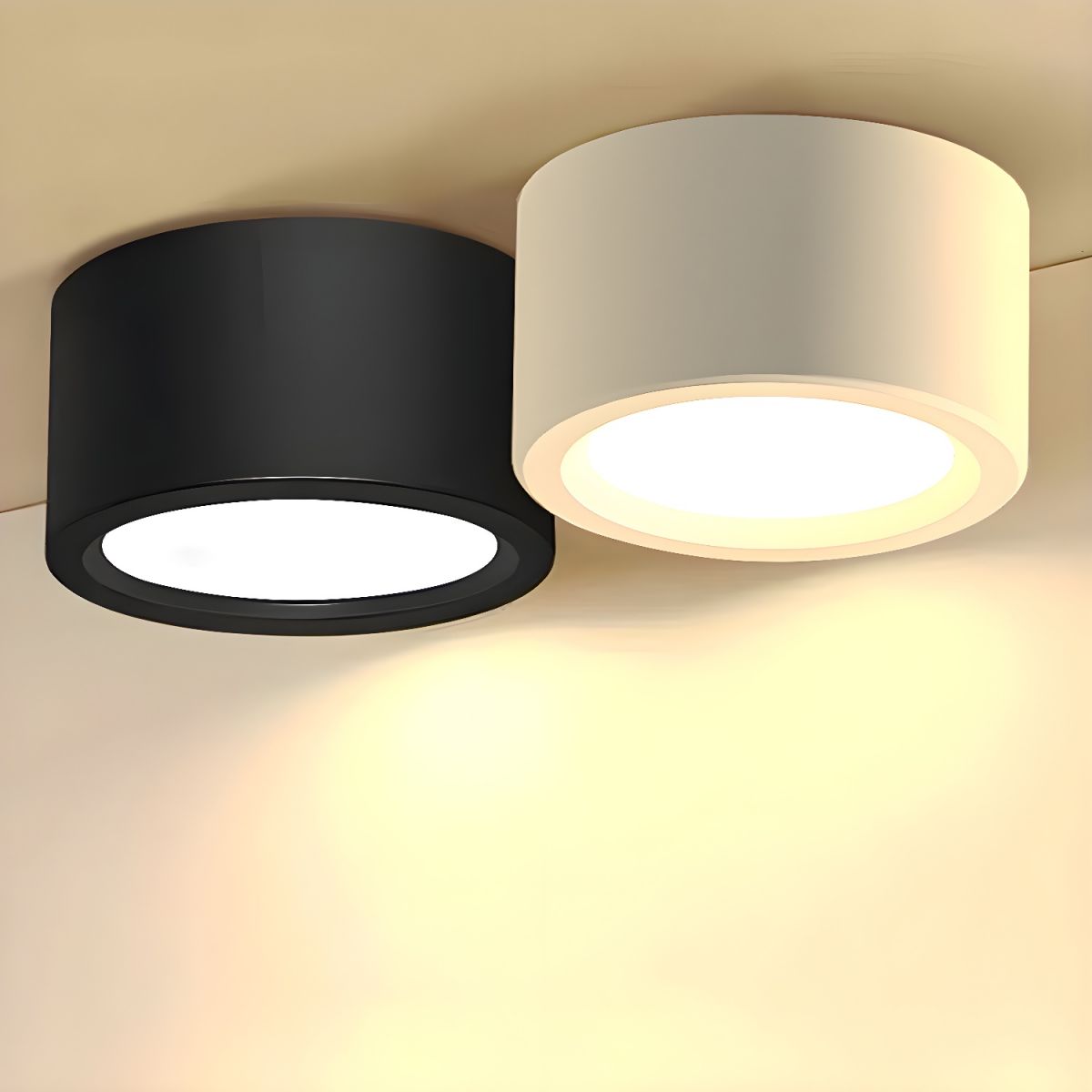 Ronde opbouw-ledplafondlamp van 9 tot 21 W voor binnen
