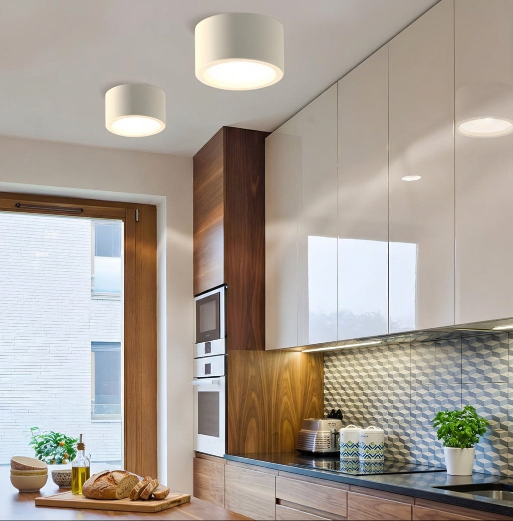 Ronde opbouw-ledplafondlamp van 9 tot 21 W voor binnen