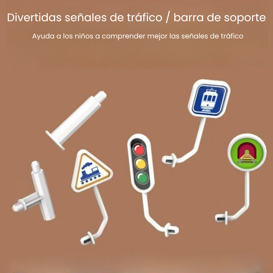 CuboRail DIY – Pista de construcción creativa para niños