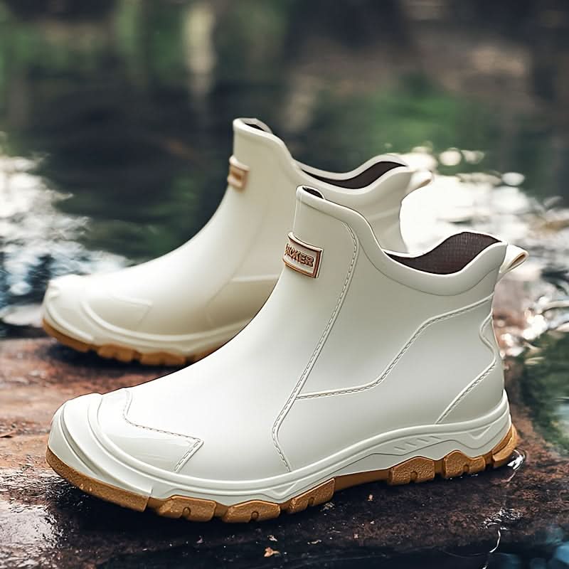 PVC-regenlaarzen met profielzool