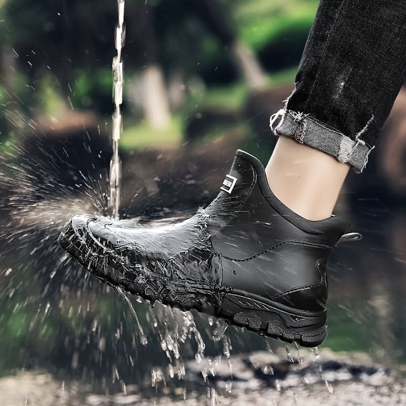 PVC-regenlaarzen met profielzool