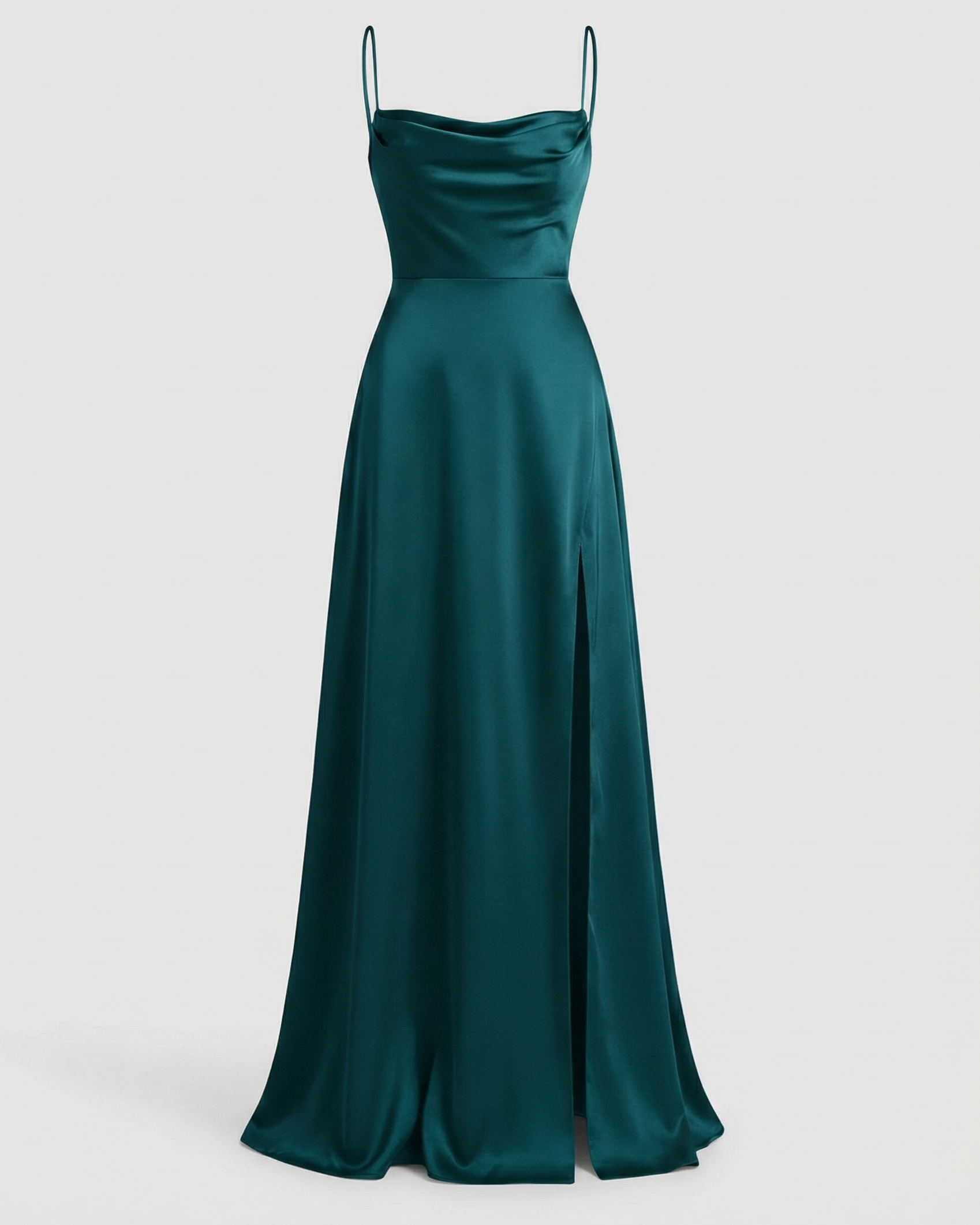 Maxi Vestido para Mujer | Caída Elegante y Abertura Lateral