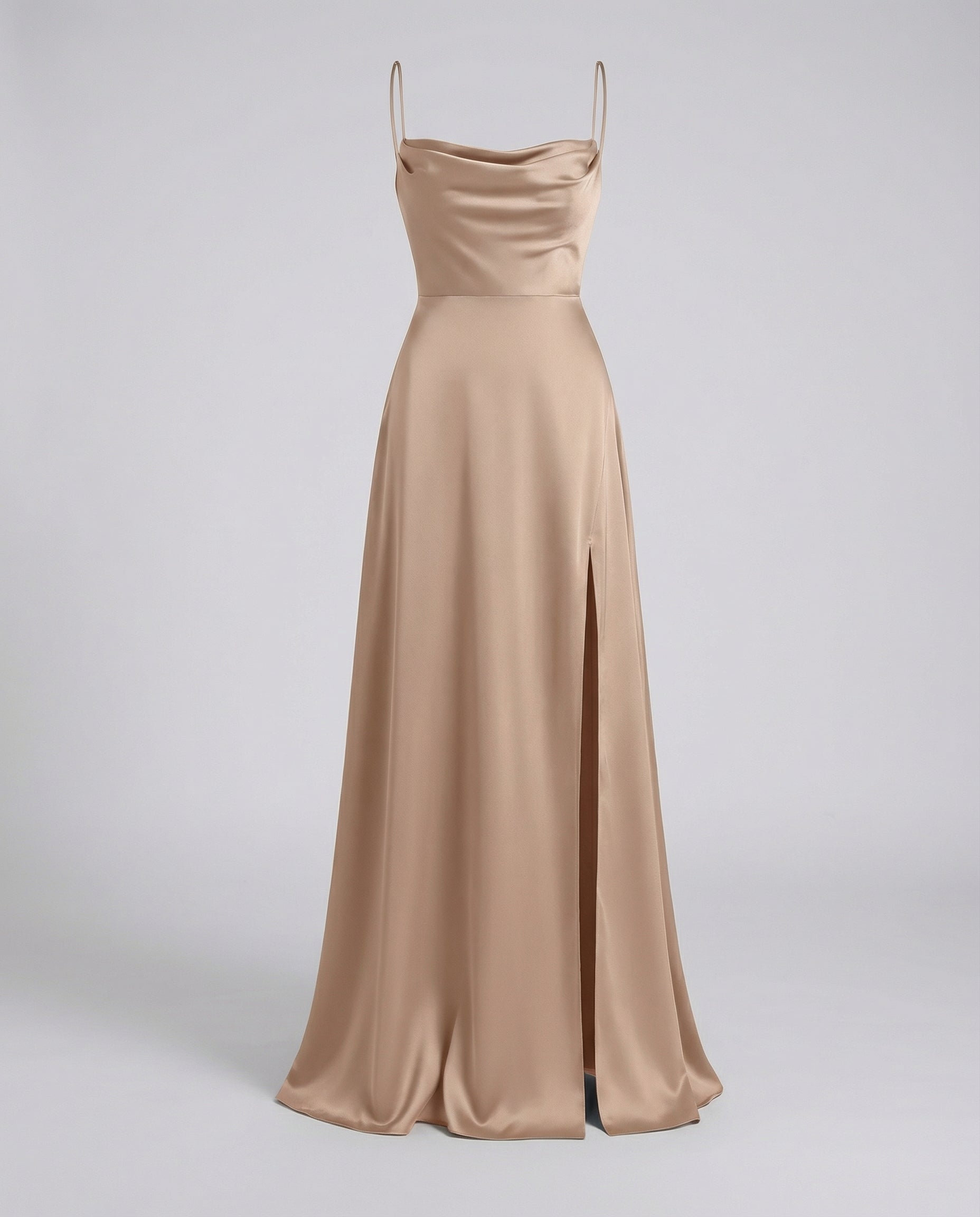 Maxi Vestido para Mujer | Caída Elegante y Abertura Lateral