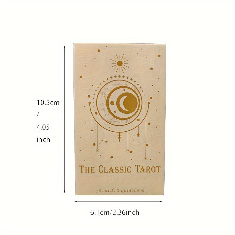 MysticTarot - Juego de Cartas del Tarot Clásico de 78 Cartas
