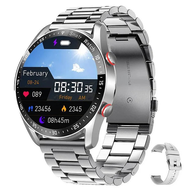Smartwatch con Llamadas Bluetooth | Monitor de Salud 24h, SpO2, Presión Arterial y Sueño