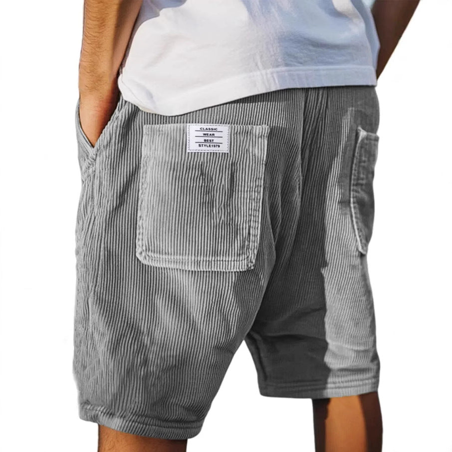 VICTOR | PANTALONES CORTOS ELEGANTES - Gris