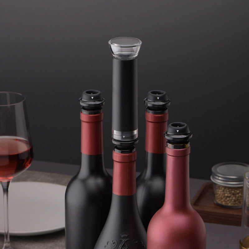 Sacacorchos Eléctrico Automático - Abridor de Vino Recargable USB con Cortacápsulas