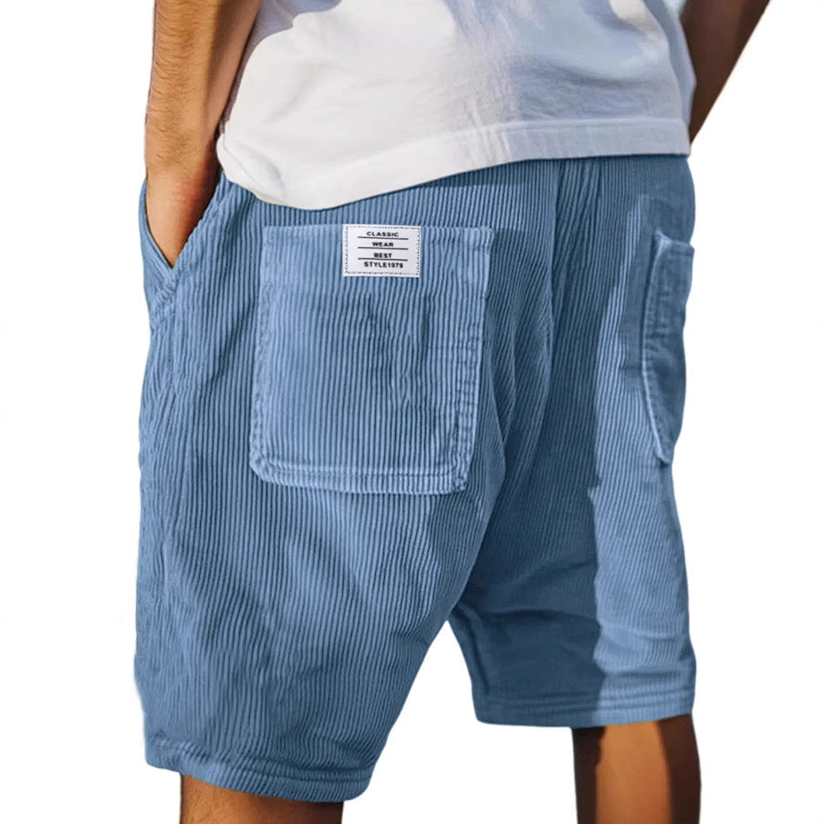 VICTOR | PANTALONES CORTOS ELEGANTES - Azul