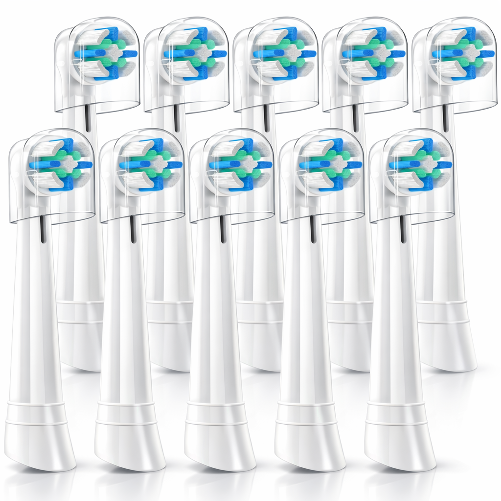 Pack van 10 compatibele opzetborstels voor elektrische Oral-B iO Series 2–10-tandenborstels