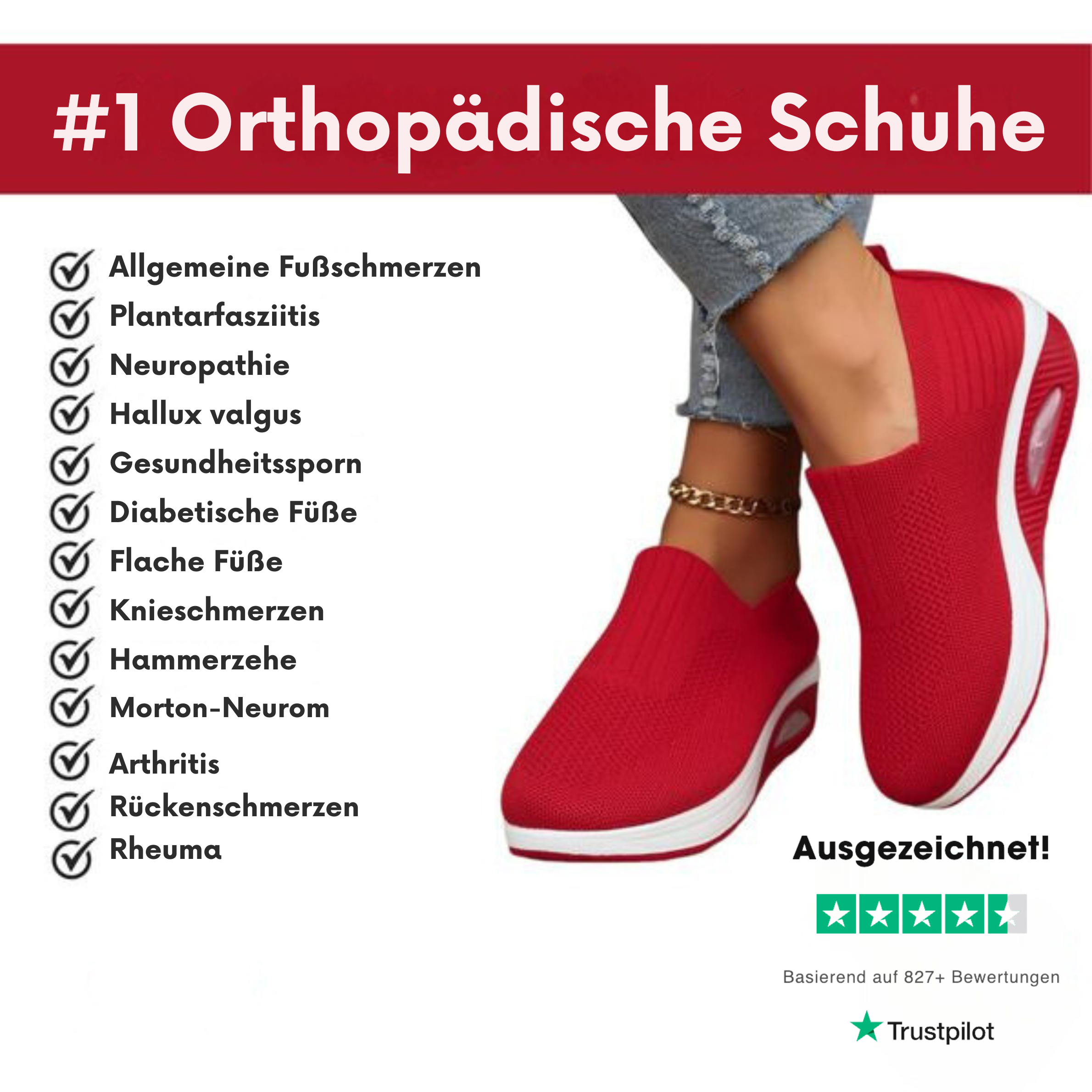 Zapatos Cómodos para Mujer | Suela Acolchada y Fáciles de Poner