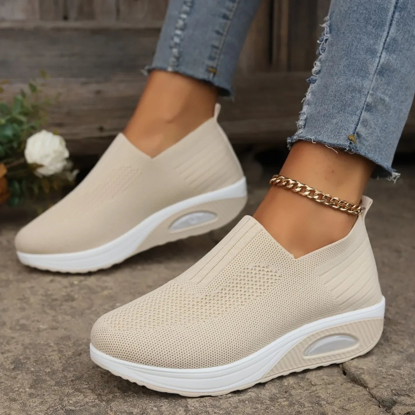 Zapatos Cómodos para Mujer | Suela Acolchada y Fáciles de Poner