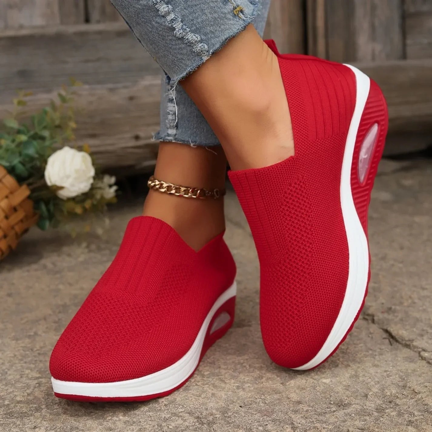 Zapatos Cómodos para Mujer | Suela Acolchada y Fáciles de Poner