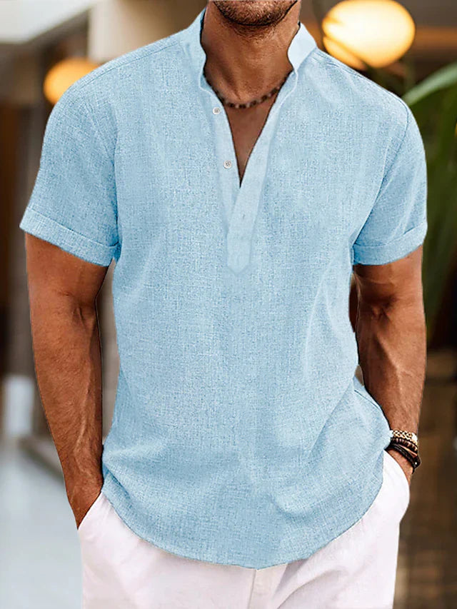 Camisa Polo para Hombre | Cuello en V y Ajuste Cómodo