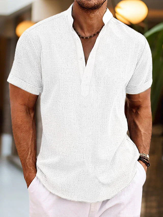 Camisa Polo para Hombre | Cuello en V y Ajuste Cómodo