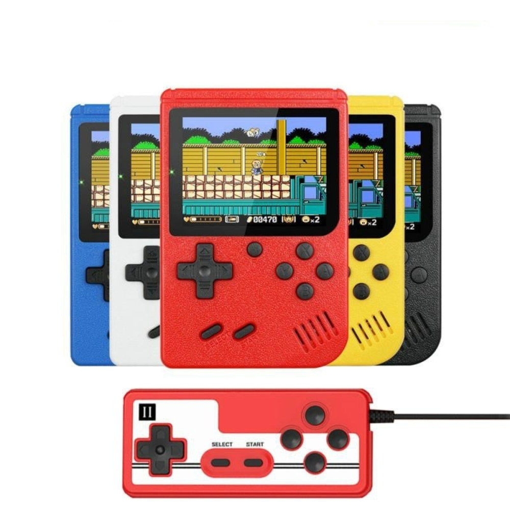 Consola de videojuegos portátil retro con 400 clásicos