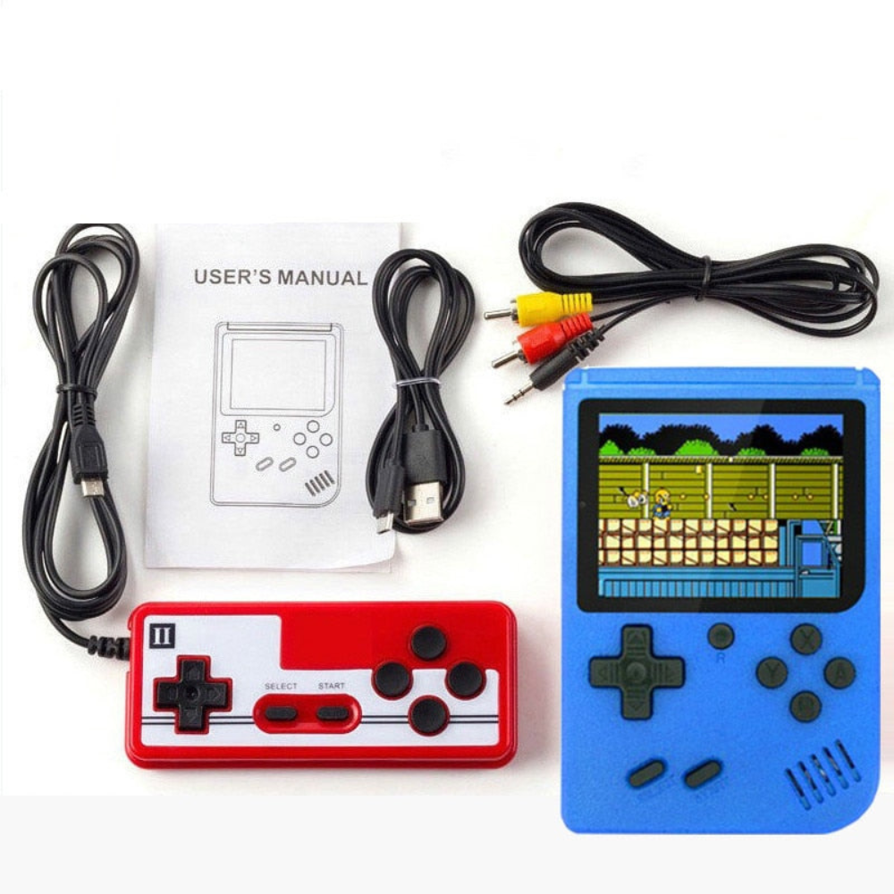 Consola de videojuegos portátil retro con 400 clásicos