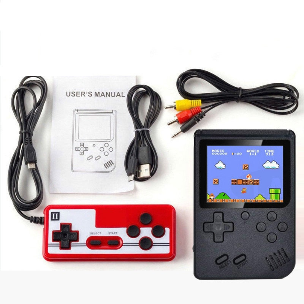Consola de videojuegos portátil retro con 400 clásicos