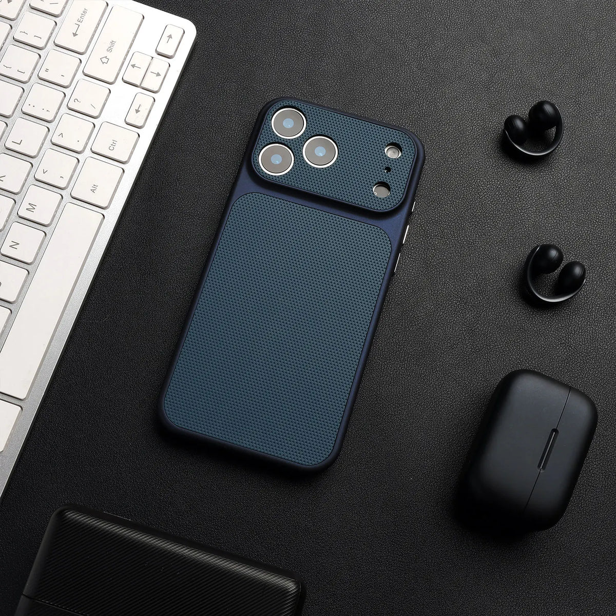 Funda de Piel Híbrida para iPhone Compatible con MagSafe