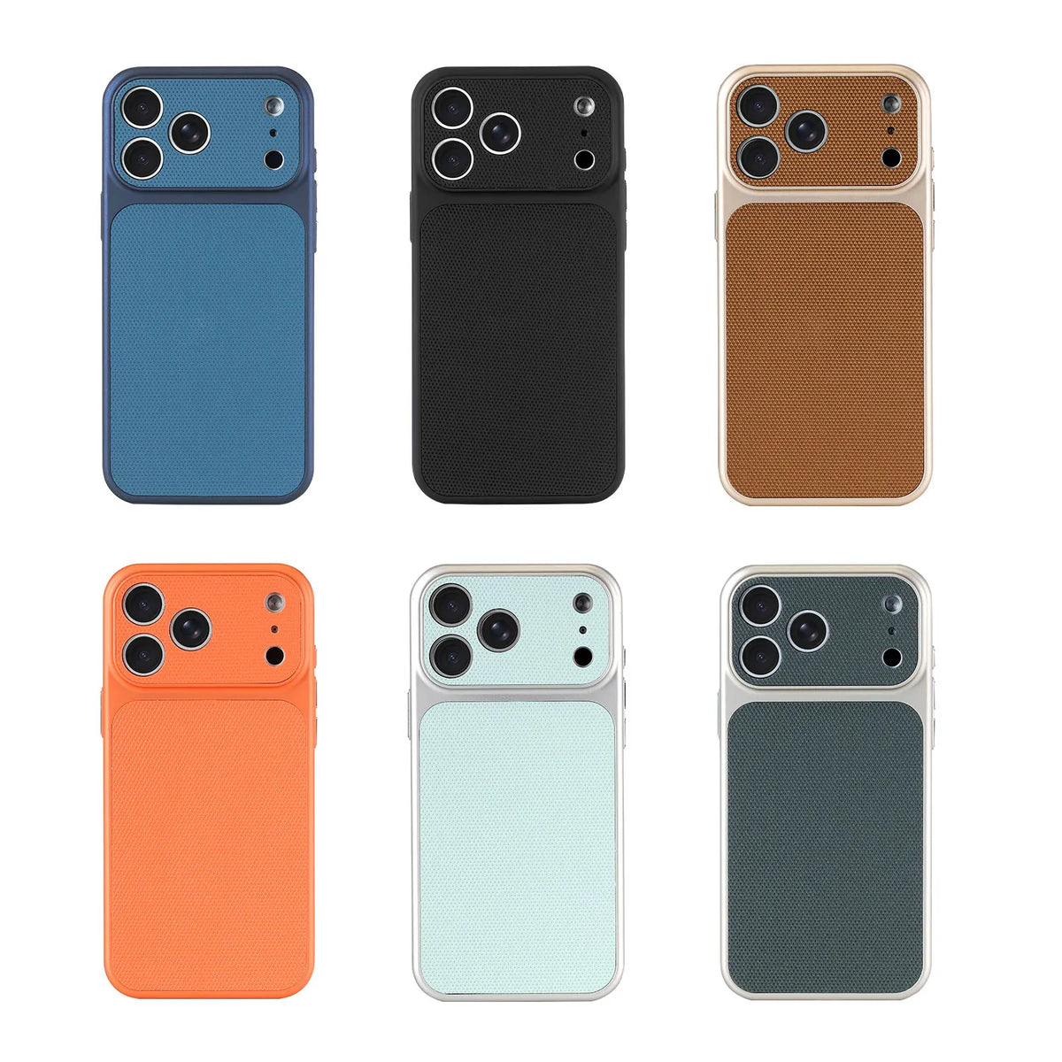 Funda de Piel Híbrida para iPhone Compatible con MagSafe