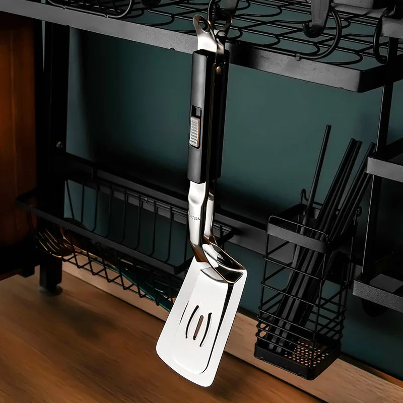 Pinzas BBQ 2 en 1 Grip y Flip