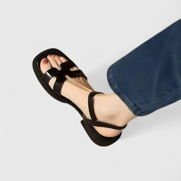 Sandalias para Mujer | Correa de Tobillo y Tacón Bajo