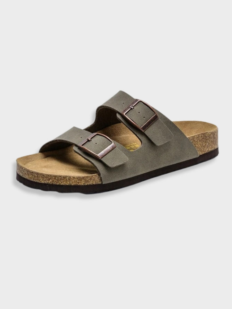 Sandalias para Hombre | Hebillas Ajustables y Plantilla Cómoda