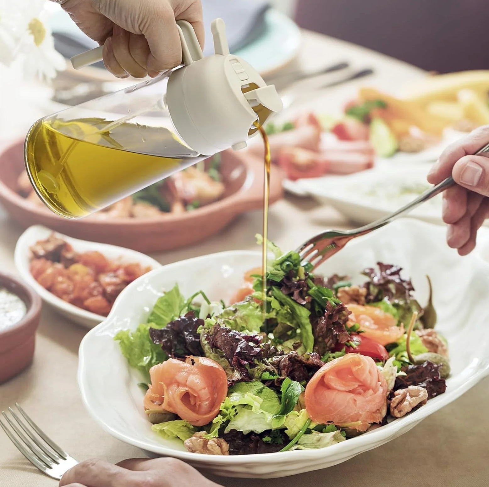 BBQ mist - spray de aceite 2 en 1